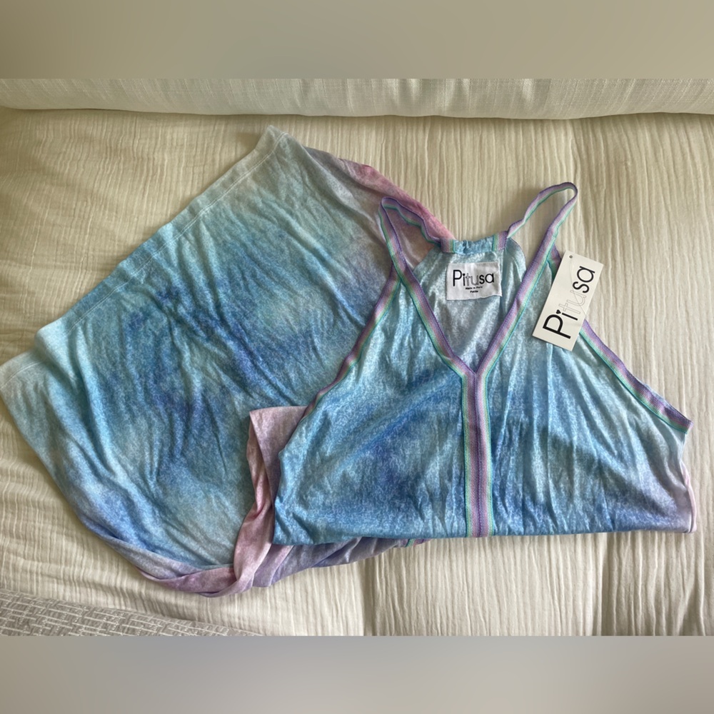 NWT Pitusa Ombre Maxi Sundress Cover-Up